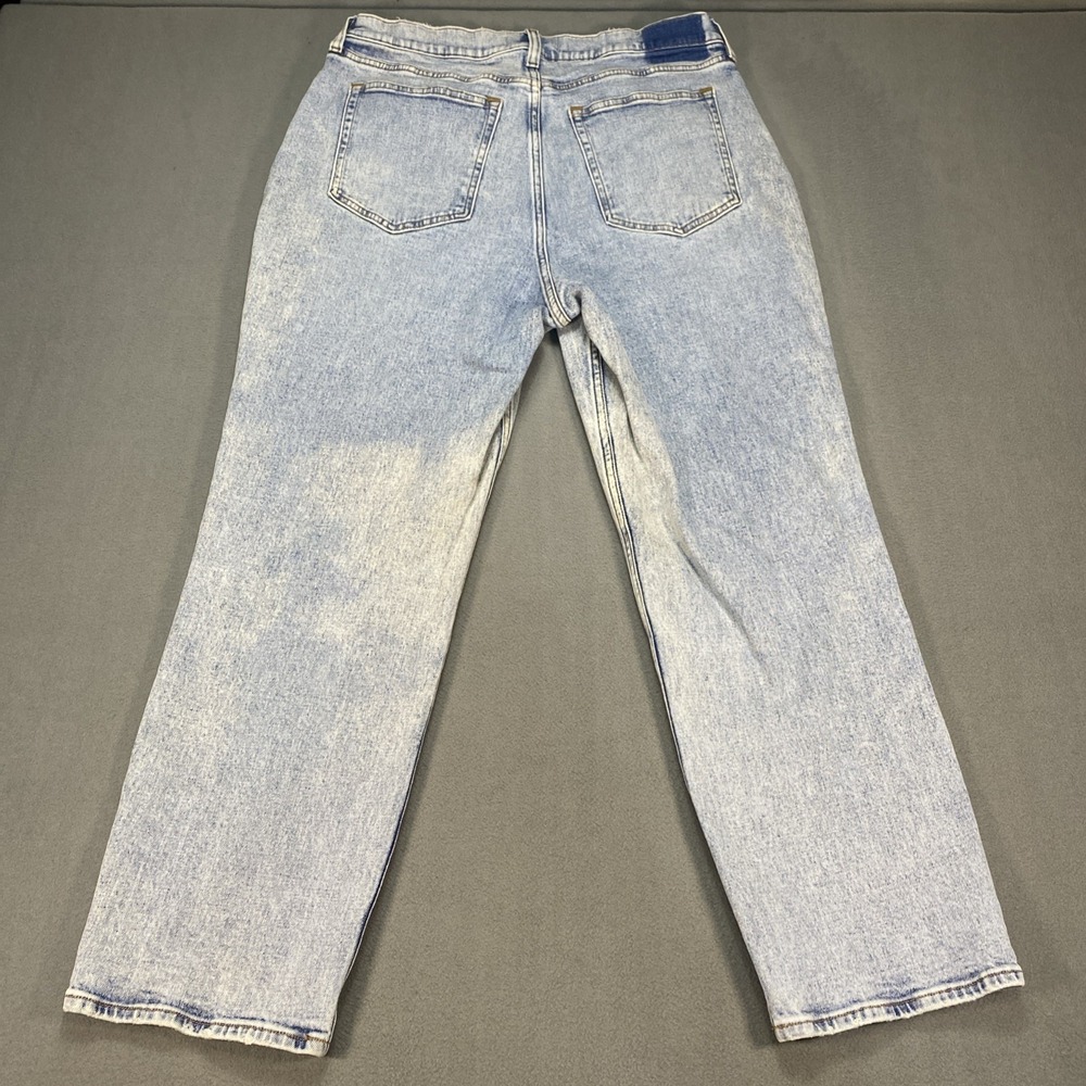 Abercrombie & Fitch Jeans Women 32/14  Curve Love Ultra High Rise Ankle Straight - Picture 7 of 8